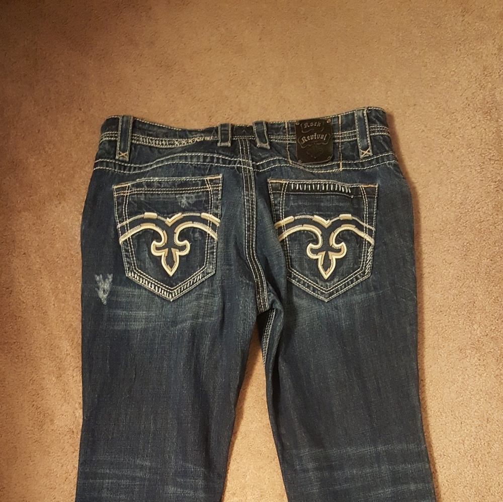 Men's Rock Revival Jeans Size 36 / 36